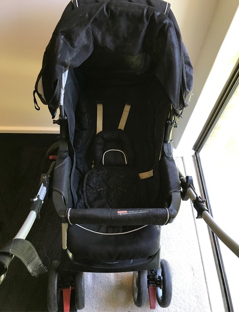 steelcraft reverse handle stroller