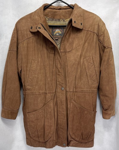 ADVENTURE BOUND レザージャケット ブラウン ボンバージャケット Vintage Wilson's Adventure Bound Bomber Jacket Men's Small