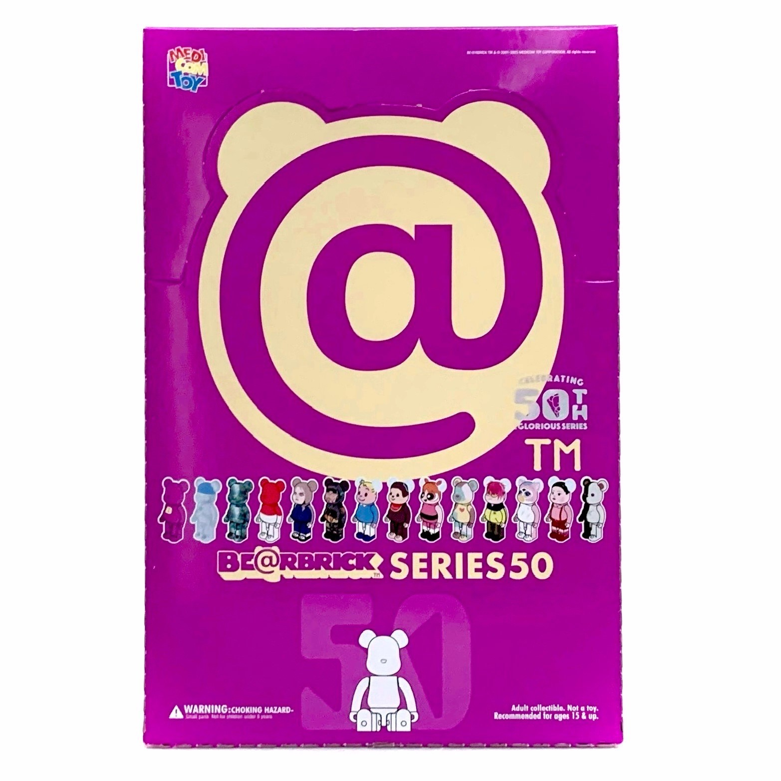 MEDICOM TOY - BE@RBRICK SERIES 50 BOX セット 24個入 Amazon.co.jp: BE＠RBRICK SERIES 50 24個入り 1BOX : おもちゃ
