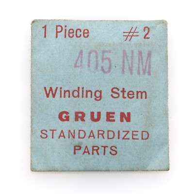 Gruen 405 NM Watch Movement Stem Part #2