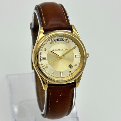 Michael kors colette gold tone shop watch