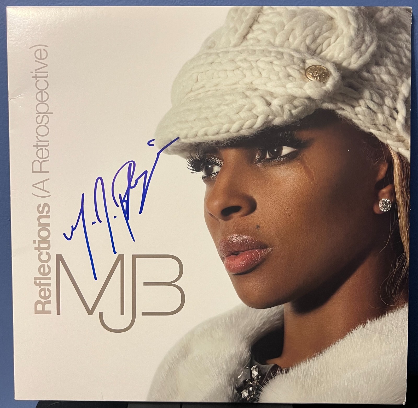 Mary J Blige　直筆 サイン　ポスター Mary J. BLIGE Autograph