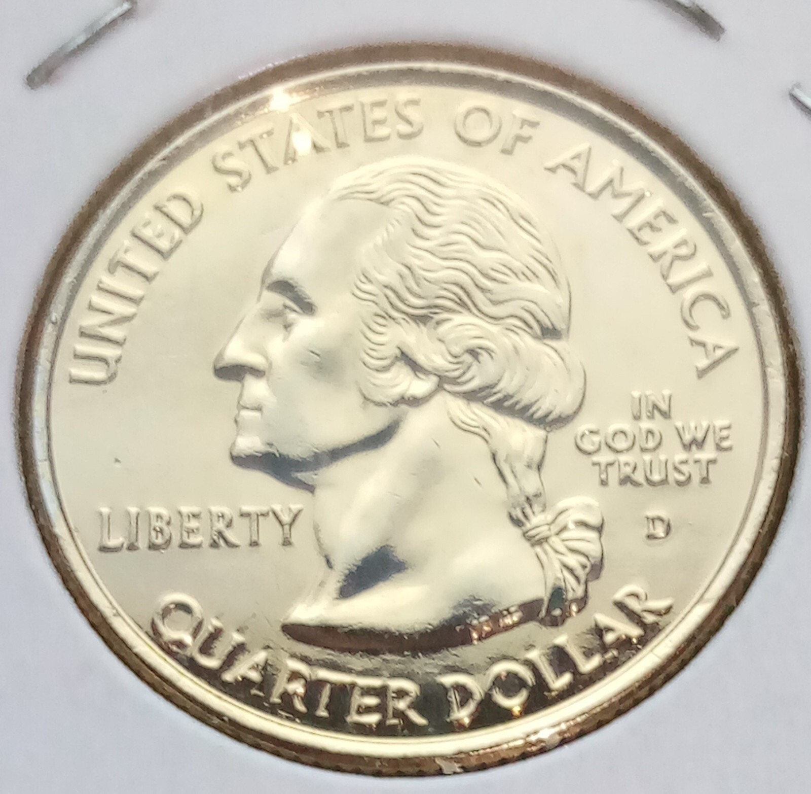 2001 D 24 KT. Layered Kentucky STATE Quarter ,