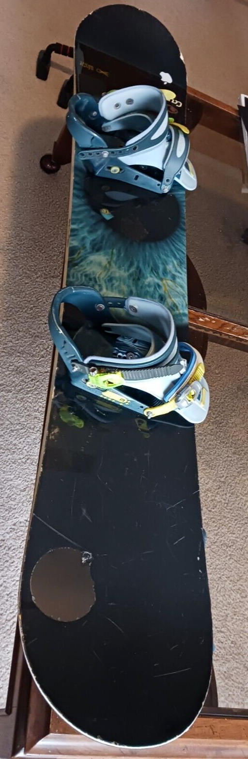 Wide Snowboard CANYON BURTON 63 With Bindings | eBay Wide Snowboard CANYON BURTON 63 With Bindings | eBay