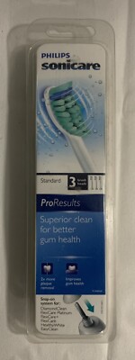 Philips Sonicare ProResults Standard Electric Brush Heads HX6013 3 Count