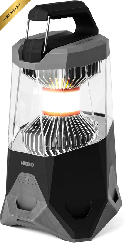 Galileo 1600LM Rechargeable Lantern Power Bank 360° COB Light IPX4 Dimmable