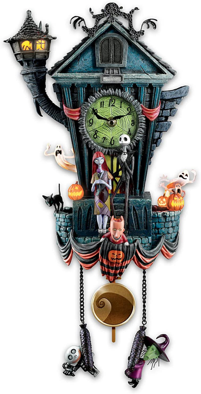 The Nightmare Before Christmas Cuckoo Wall Clock