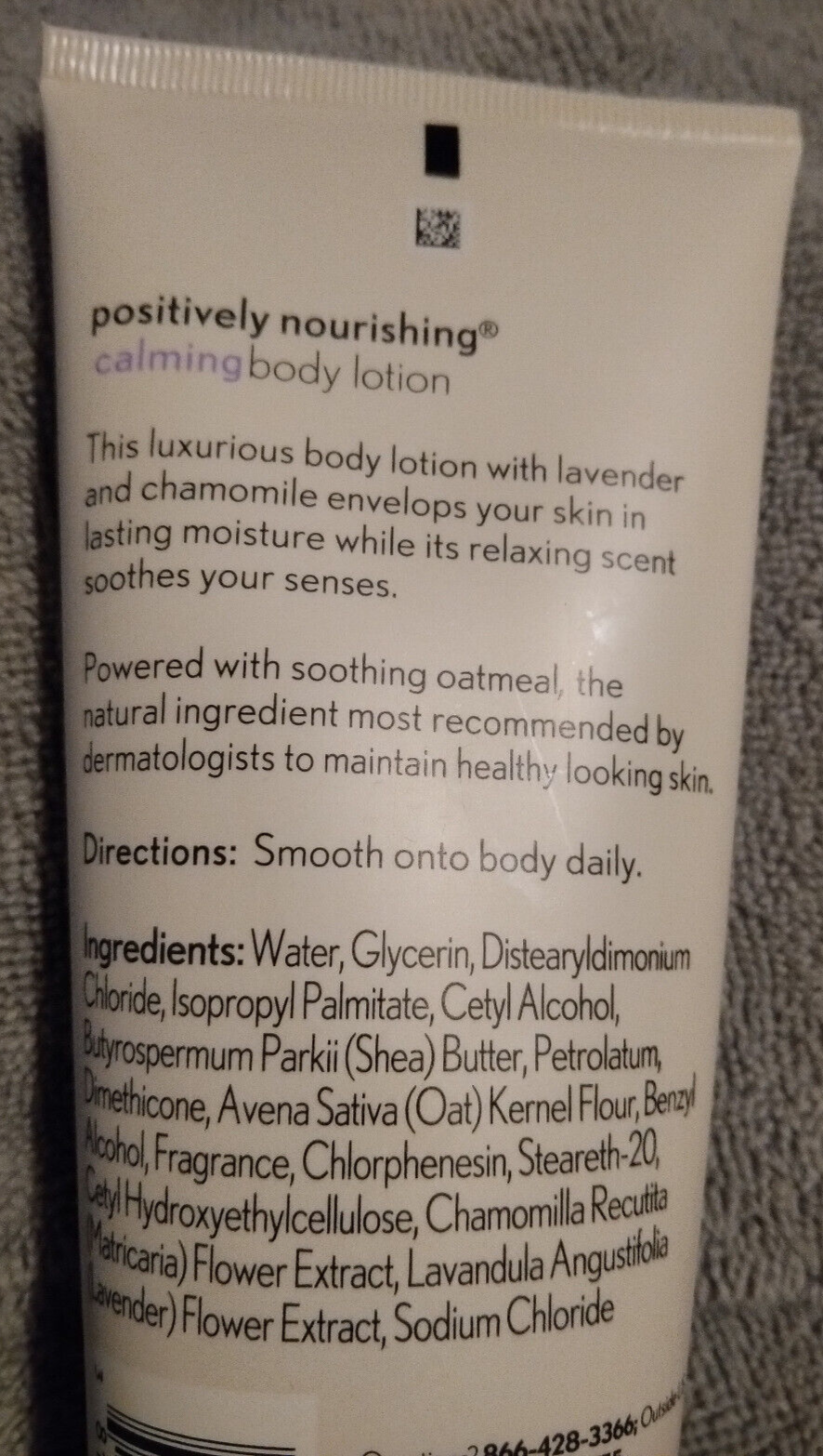 (2) NEW Aveeno Positively Nourishing Calming Lavender + Chamomile Lotion 7 oz.
