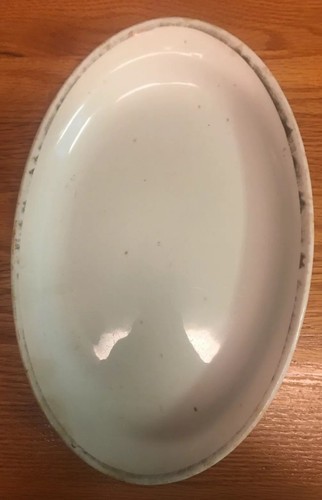 Homer Laughlin Serving Plate With Gold Trim J4N7