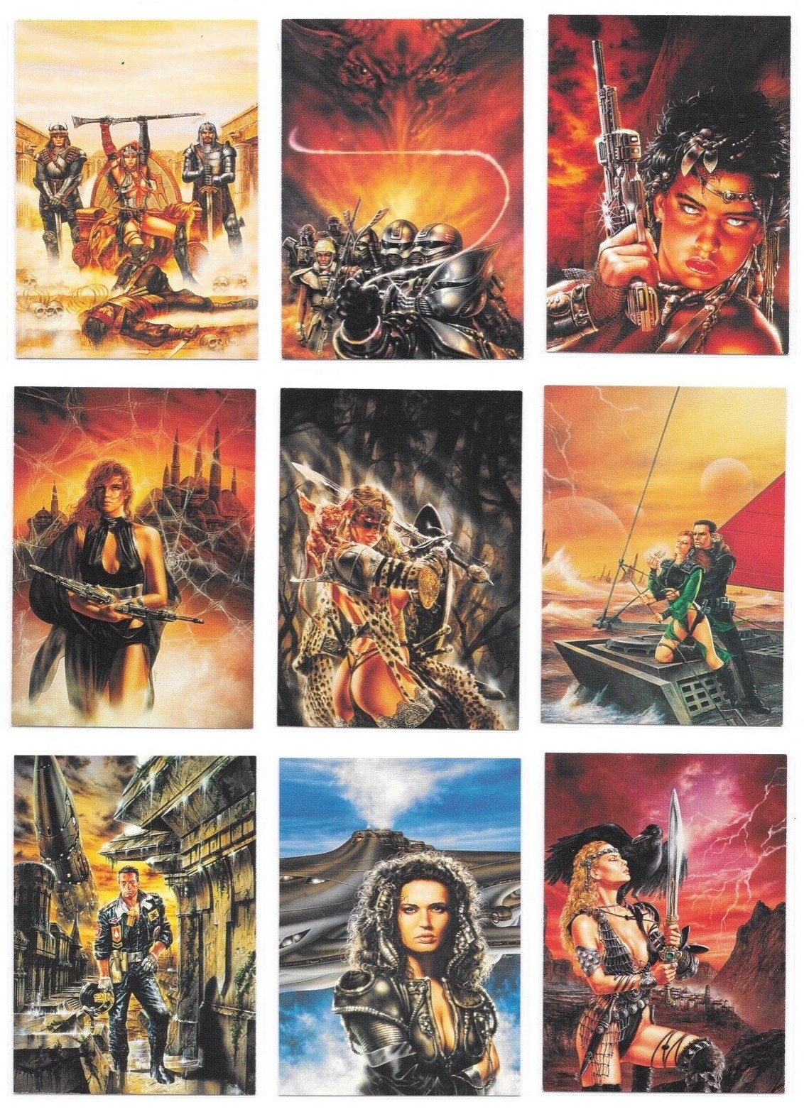 1993 From Fantasy To Reality Luis Royo Series 1 Trading