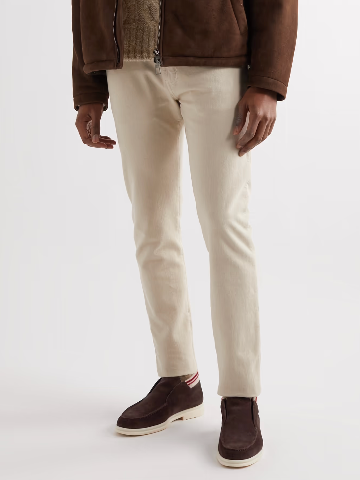 LORO PIANA LORO PIANA OPEN WINTERY WALK CHUKKA BOOTS SHOES SCHUHE CASHMERE SUEDE SNEAKERS