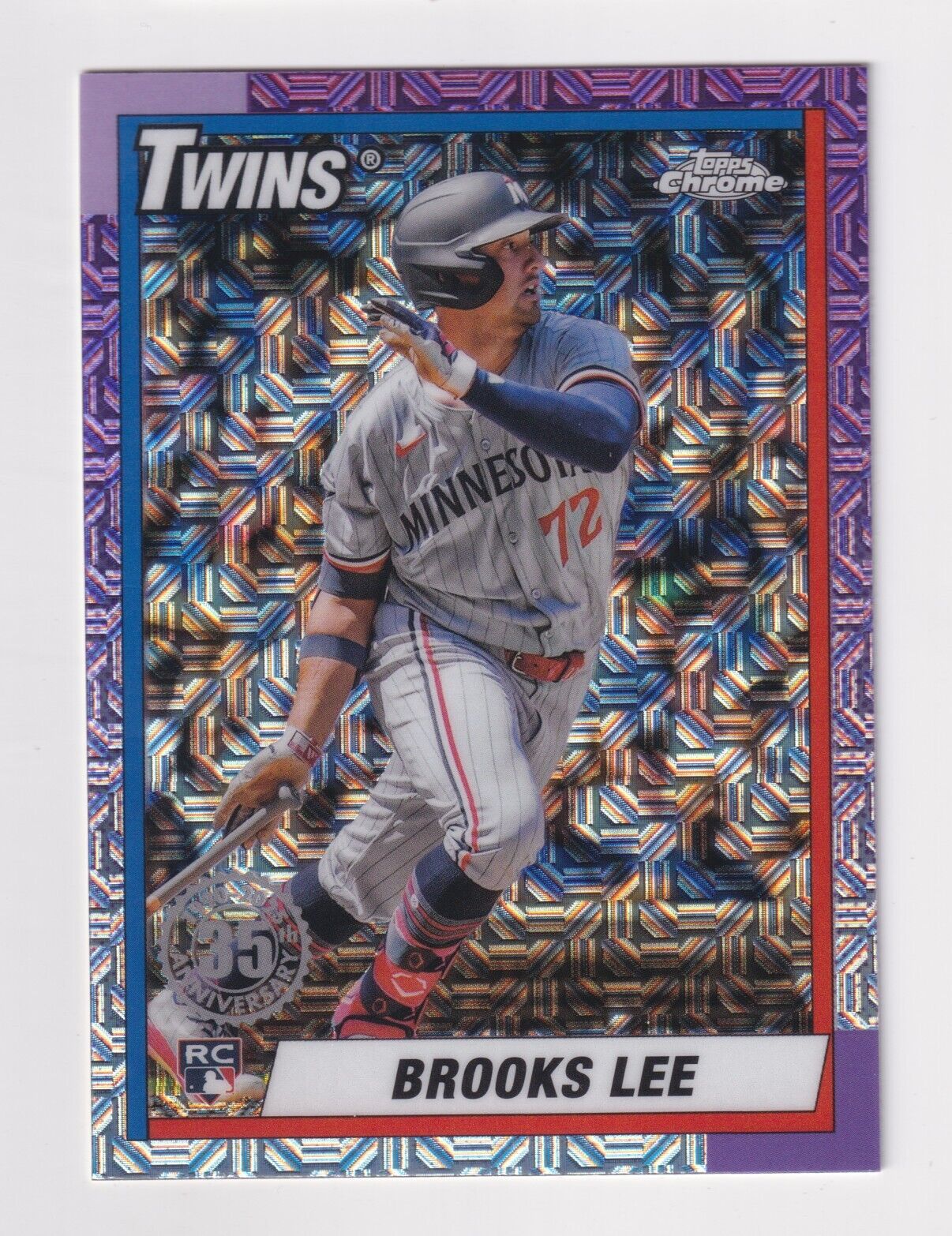 2025 Topps 35TH ANNIVERSARY SILVER PACK CHROME #T90C-49 2025 Topps 35TH ANNIVERSARY SILVER PACK CHROME #T90C-49