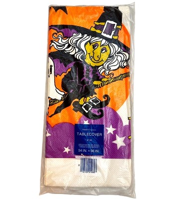 Halloween Witch Ghost Party Maid Table cover 54'' x 96''