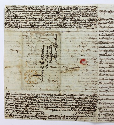 Zachary Taylor Authentic Signed 8x10 Letter Dated July 2, 1843 BAS #A03649