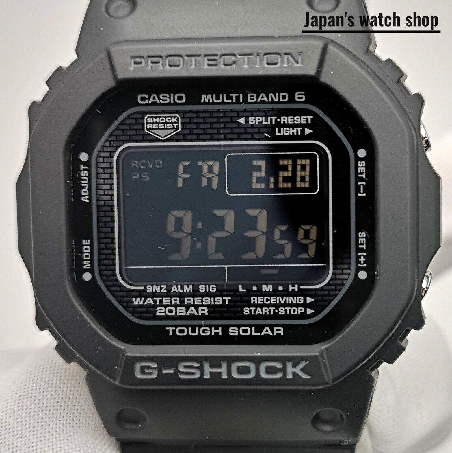 CASIO G-SHOCK GW-5000HS-1JF Black DIGITAL Men's Watch New in Box
