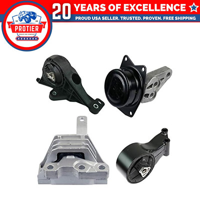 Fits 2010-2016 Cadillac SRX FWD AUTO 3.0L 3.6L Engine Motor & Transmission Mount