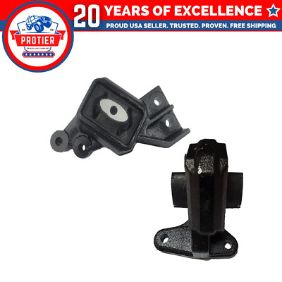 Fits 2006-2007 Dodge Ram1500 4.7L 5.7L Crew/Standard Cab 4WD FR L&R Motor Mount