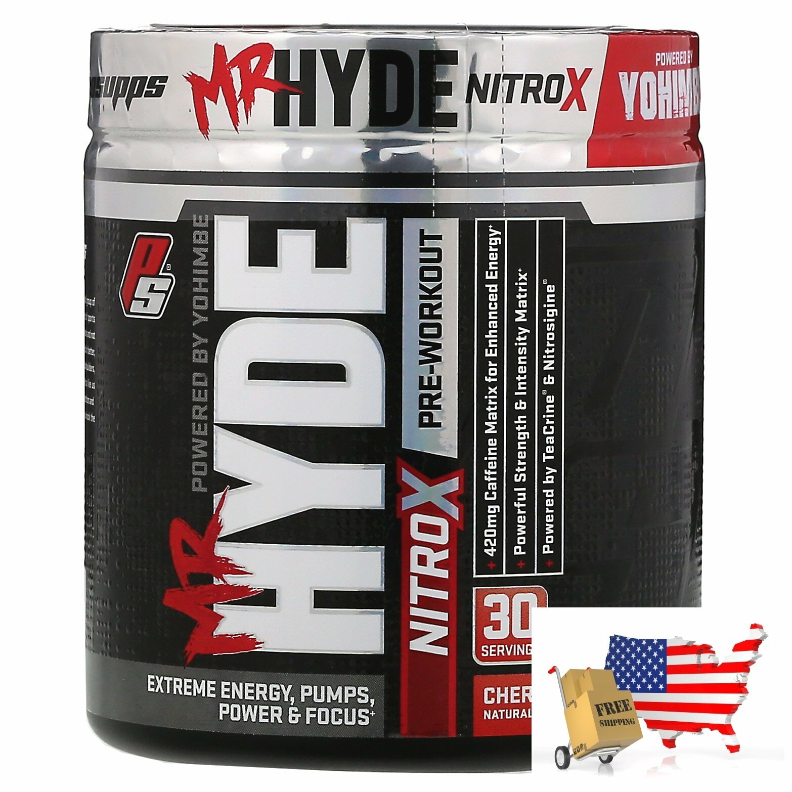 Nitro X, Pre Workout, Cherry Popsicle, 8.0 oz (228 g) eBay