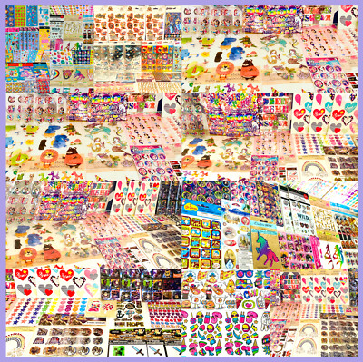 Huge Lot Stickers Kit Set Planner Craft Scrapbook Variety Of Themes | 675+ Count