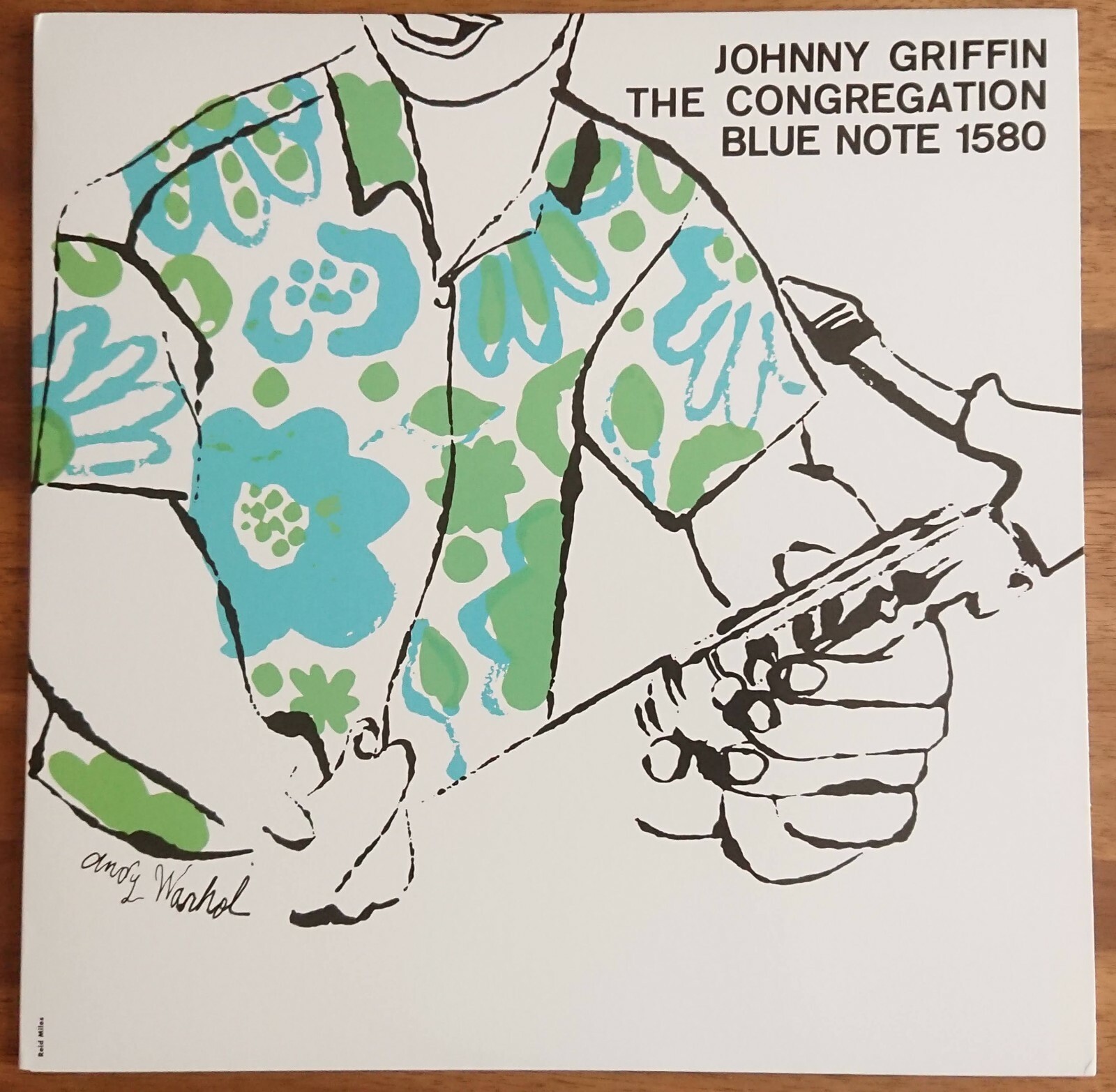 Johnny Griffin The Congregation LP Blue Note BN1580 Jazz