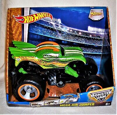 hot wheels grave digger mega air jumper