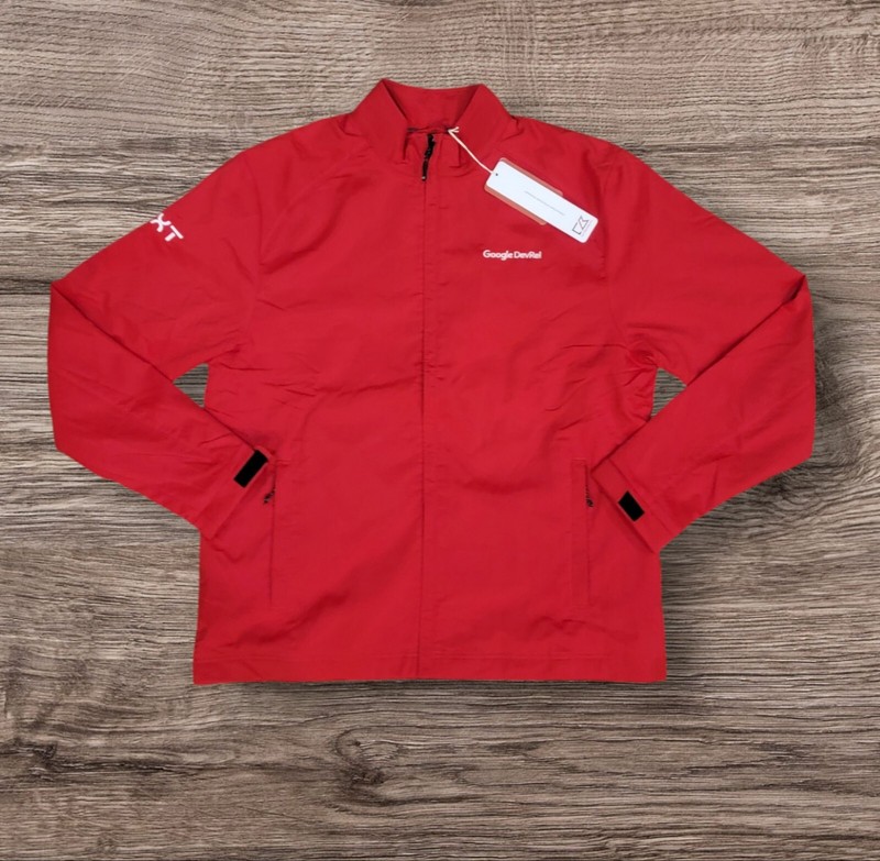 Google DevRel Google Cloud Next Cutter & Buck WeatherTec Jacket