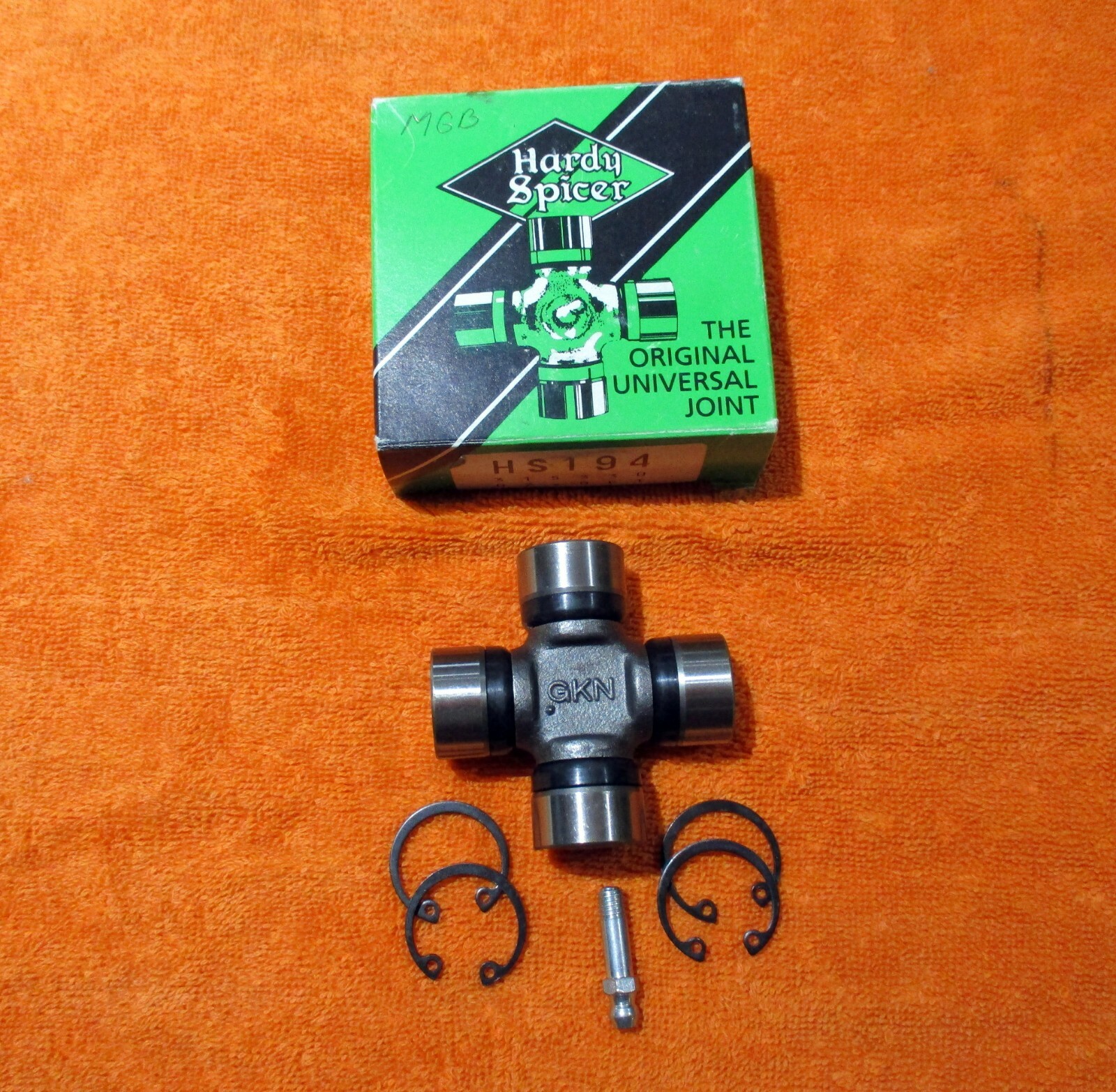 Mgb Mgc Jaguar Xke Xj6, Oem, New In Box, Hardy Spicer (gkn) Ujoints