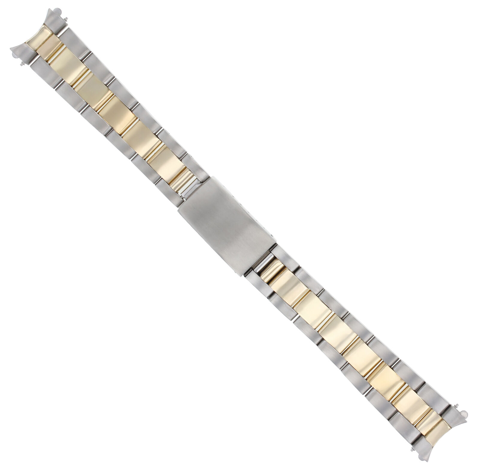 MIDSIZE 14K/SS 17MM OYSTER WATCH BAND FOR ROLEX 31MM MIDSIZE 68274 68273 68240