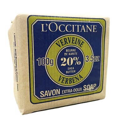 L'Occitane NEW Shea Butter Extra Gentle Verbena Bar Soap - 100gm/3.5 oz