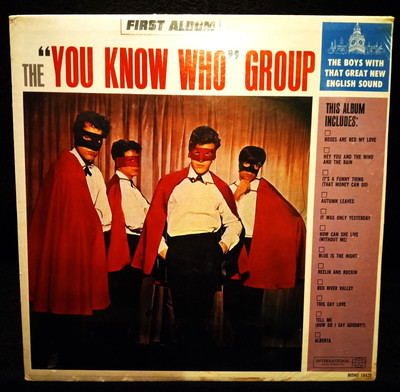THE YOU KNOW WHO GROUP  ''FIRST ALBUM''  (RARE NEW VINYL / 1ST REL-1965)