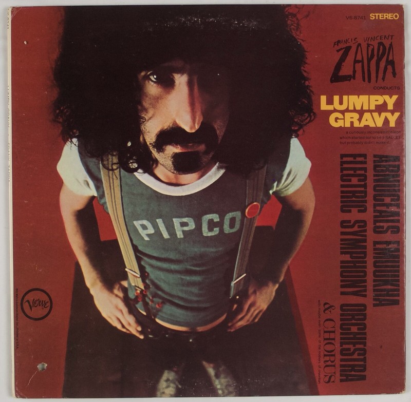 FRANK ZAPPA: Lumpy Gravy US Verve MGM ’68 Rock Avantgarde Vinyl LP