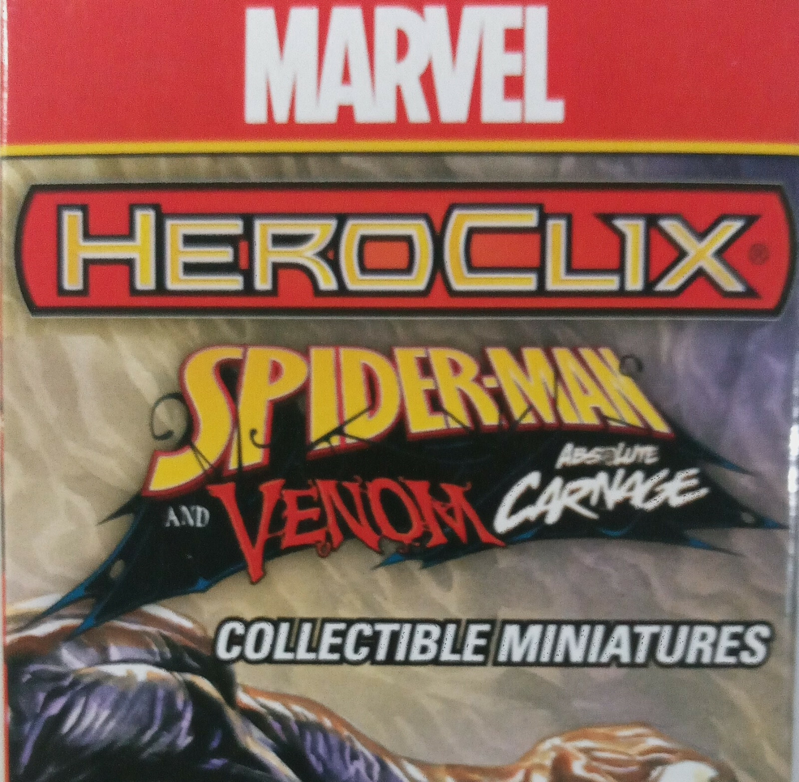 HEROCLIX SPiDER MaN & Venom Absolute Carnage Spider-Man 1776