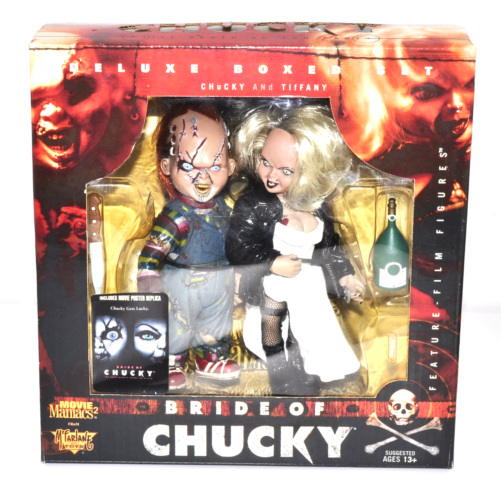McFarlane Toys Bride of Chucky Deluxe Box Set Chucky