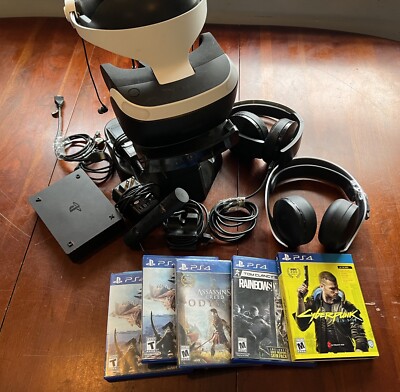 PlayStation VR 1, PS5 Headset, PS4 Headset & PS4 Games