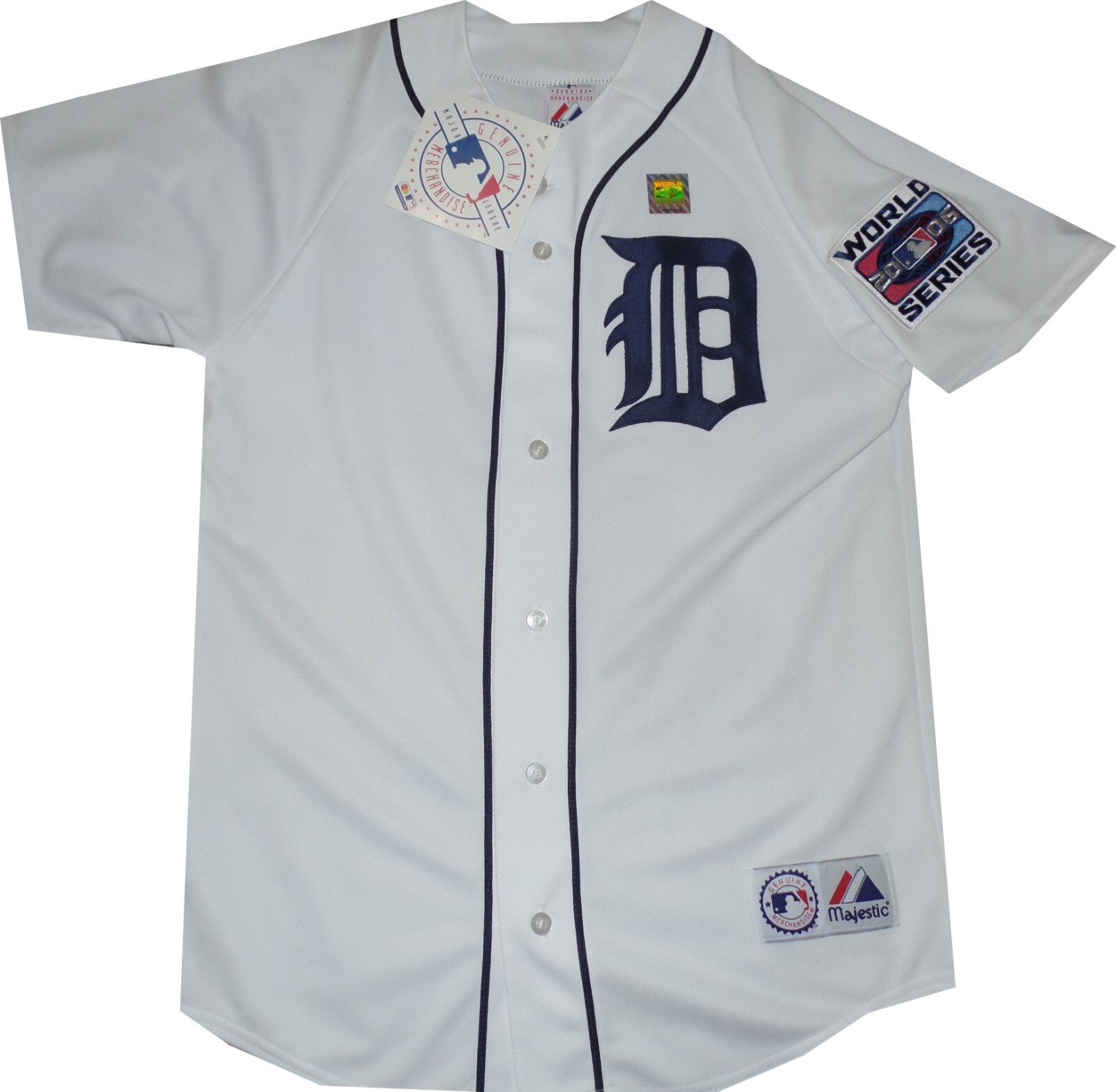 Detroit Tigers 2006 World Series Majestic 6400A Blank Jersey Detroit Tigers 2006 World Series Majestic 6400A Blank Jersey