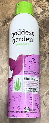 Goddess Garden Organics After-Sun Gel w/Aloe Vera Continuous Spray Can 6 Oz E3