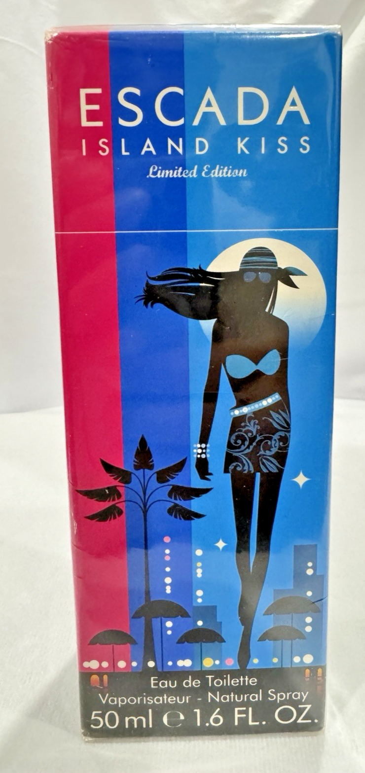 Island Kiss Escada Women EDT Spray 1.6 oz 50 ml Sealed Discontinued UK