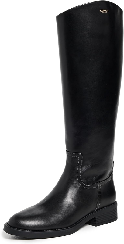 COACH womens Park Tall Leather Boot