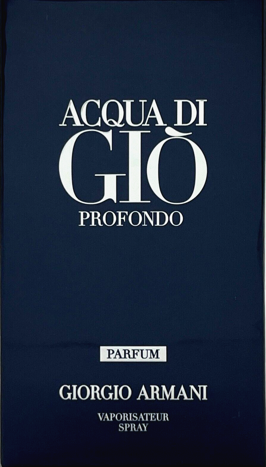 K*n様 Giorgio Armani ACQUA DI GIO PROFOND Acqua di Giò Profondo Eau de Parfum Cologne - Armani Beauty