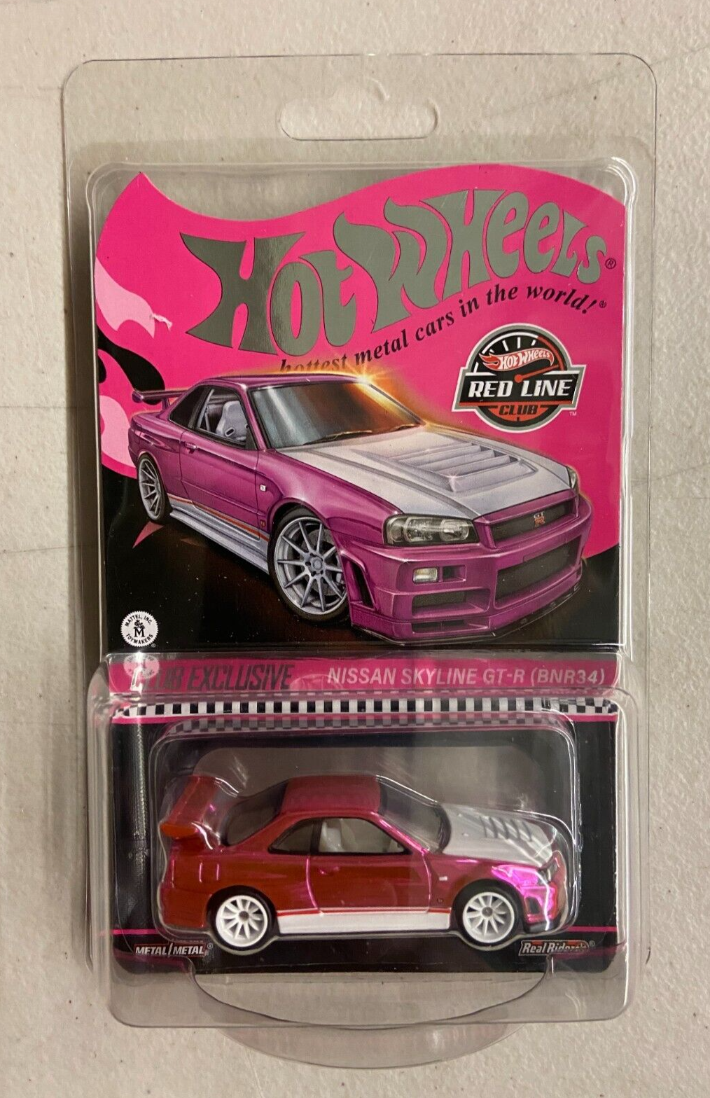 ミニカー 2023RLC HotWheels NissanSkyline GT-R R34 Amazon.com: Hot Wheels Nissan Skyline GT-R BNR34 Collectors