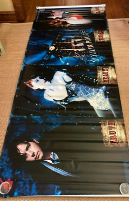 Moulin Rouge 2001 vinyl theatre poster banner 10'x4' ORIGINAL unused + John Q 