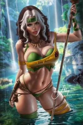 Artist Alley Comics #1 Adult Savage Rogue Cosplay - Beautiful Cover.