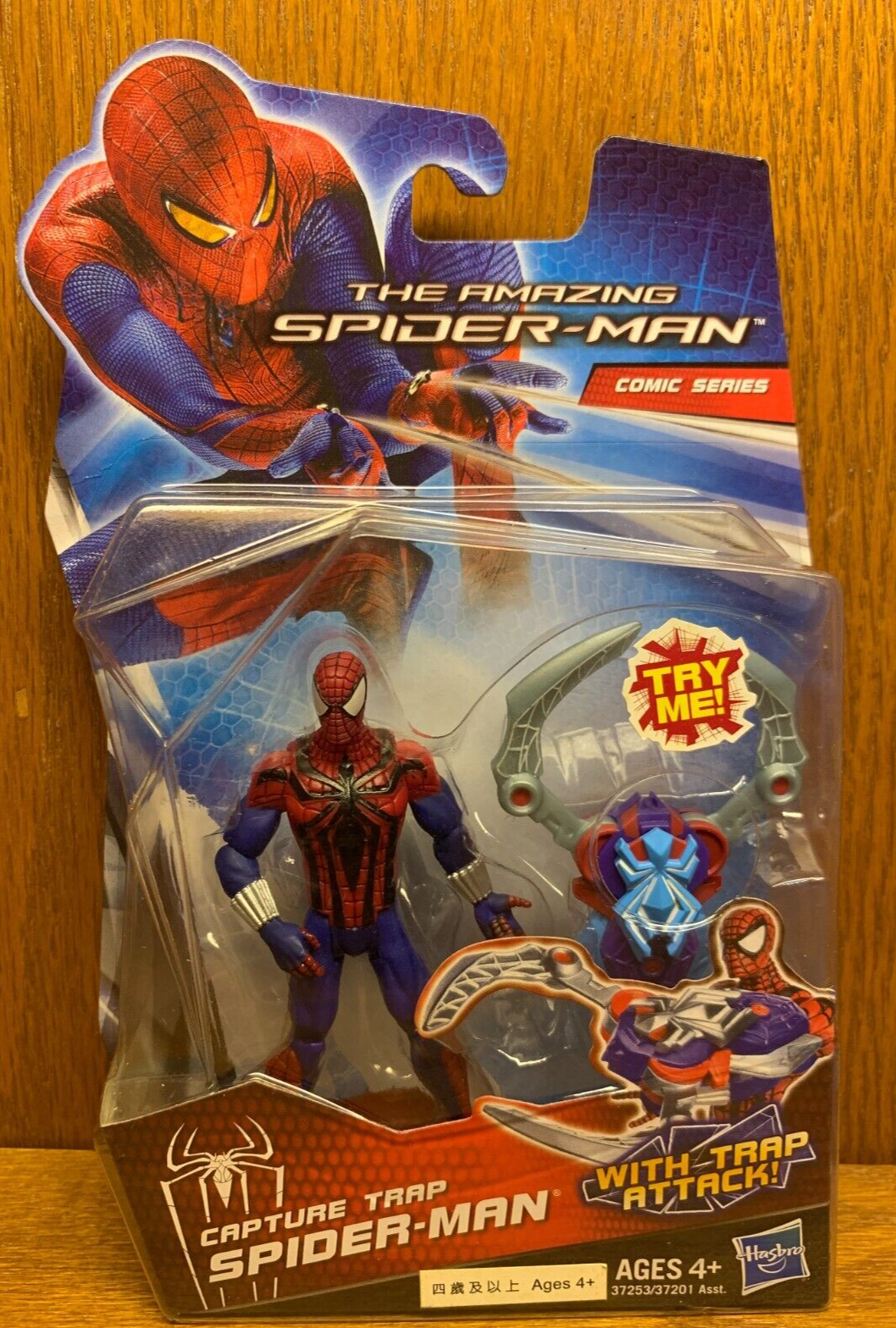 The Amazing Spider-Man CAPTURE TRAP SPIDER-MAN w/Trap Attack Habro