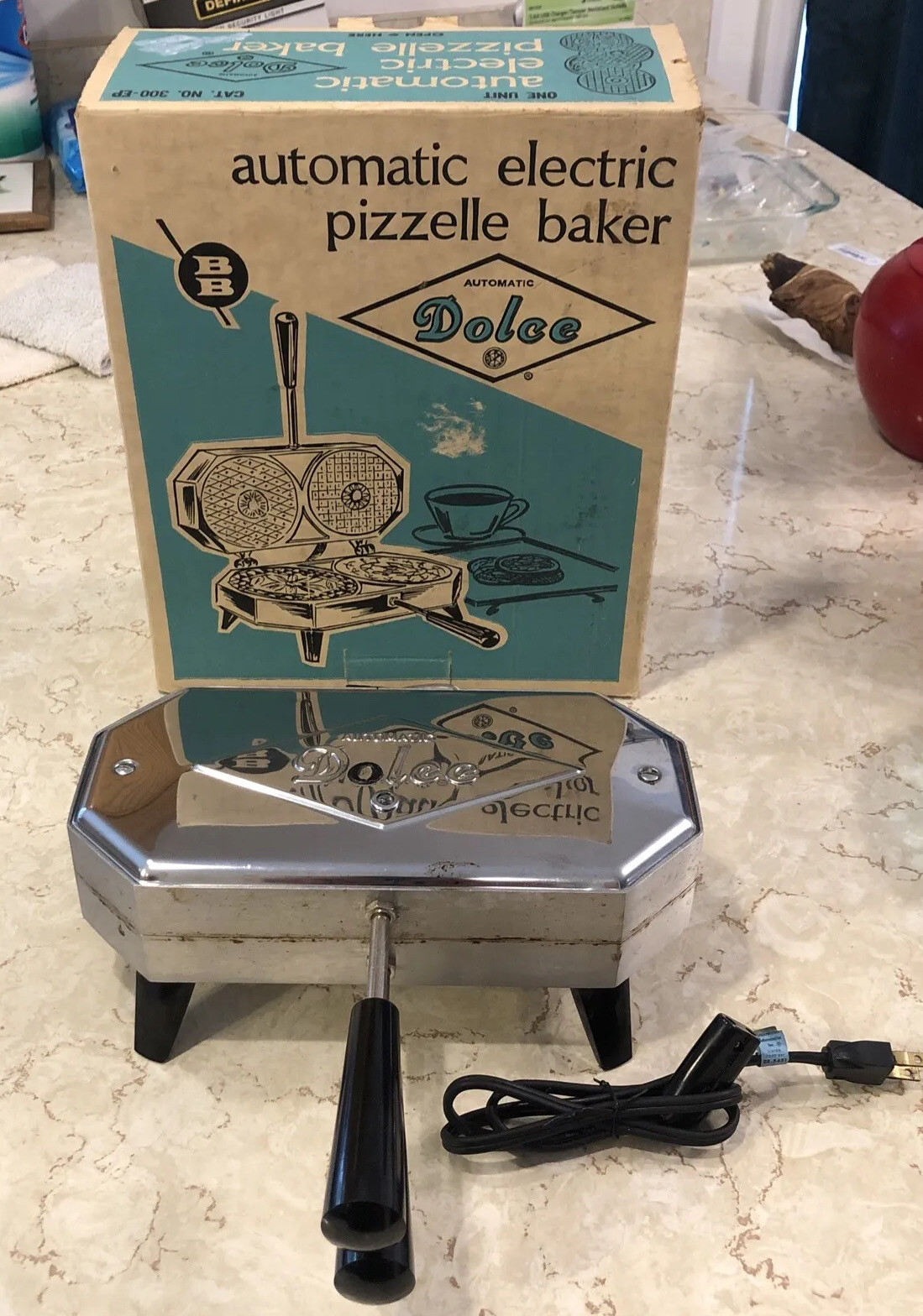 dolce pizzelle maker