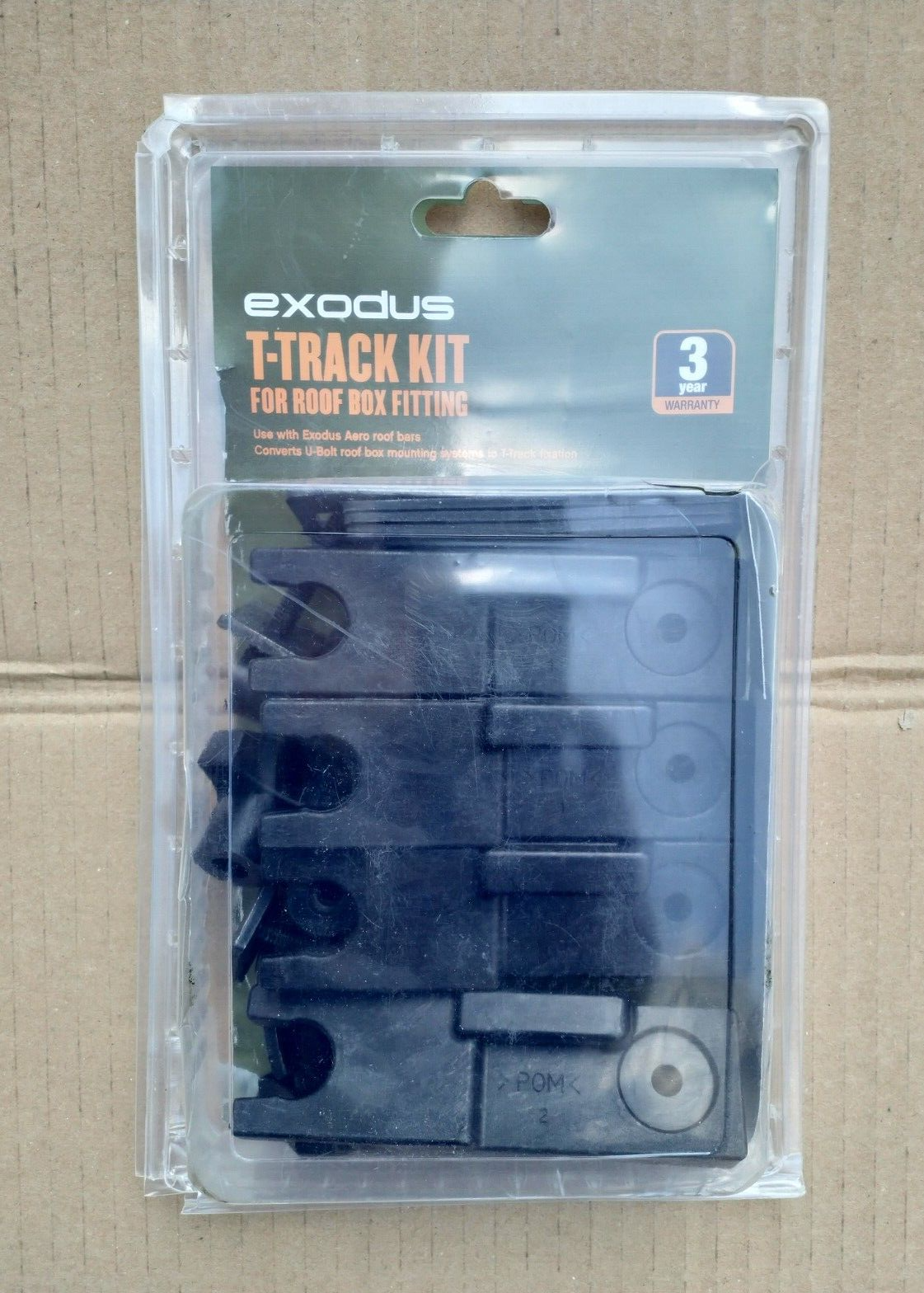 Exodus T Track Kit for Roof Box Fitting eBay