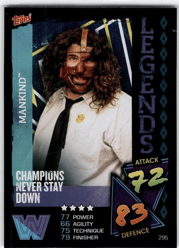 2021 Topps WWE Slam Attax - Mankind #295