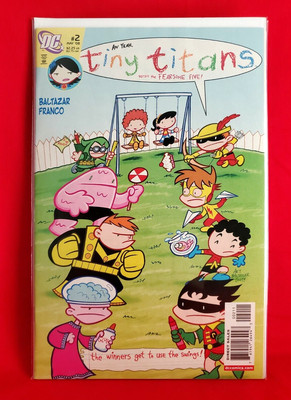 Tiny Titans 2 May 2008 DC Comics The Fearsome Five