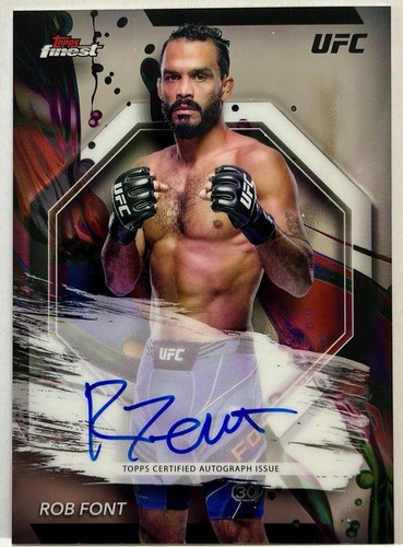 2024 Topps Finest UFC - Rob Font #FA-RFT
