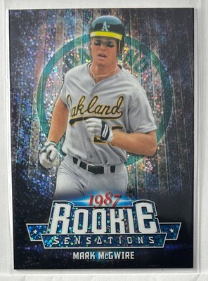 2015 Topps Chrome Update #RSC-25 Mark McGwire Rookie Sensations Oakland A's