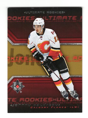 2014-15 UD Ultimate Collection Johnny Gaudreau Rookie #44 Calgary Flames 193/299